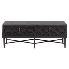 CAFE TABLE HEXA BLACK 120     - CAFE, SIDE TABLES